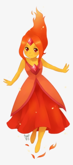 Flame Princess By Meago-d4q86tf - Hora De Aventura Princesa De Fogo