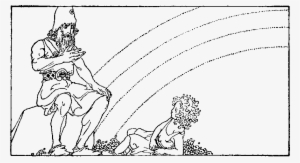 Heimdall And Little Hnossa By Willy Pogany - Willy Pogany