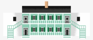 This Georgian-style Stone House Was Once Part Of A - United States Of America