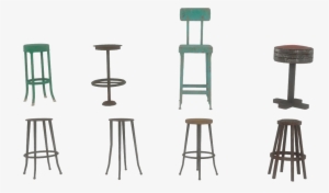 Fo4 Settlement Stools - Bar Stool