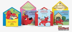 Clifford Online Invitations - Write With Clifford The Big Red Dog