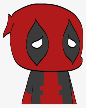 Deadpool - Cabeza De Deadpool Animado