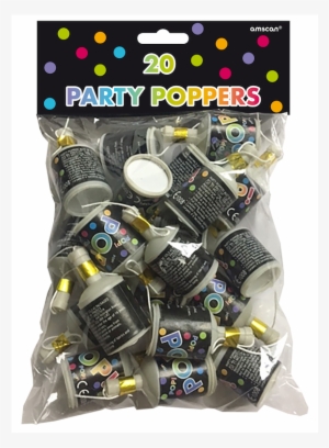 Multi Colour Party Poppers - Party Popper