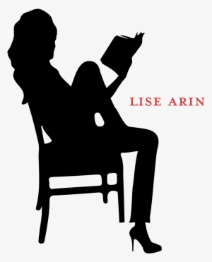 Lise Arin Logo Silhouettes Final Logo - Person Reading Silhouette Png