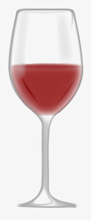 Wine Glass Clip Art Free Download - Custom Glass Of Red Wine Sticker