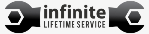 Infinite Lifetime Service - Black-and-white