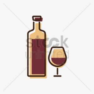Glass Bottle Clipart Wine Glass Red Wine - Wine