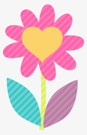 Easter Flowers Clip Art - Cute Flower Clipart Png