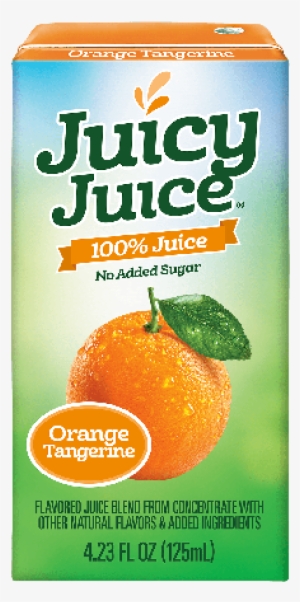 Juicy Juice 100 Percent Orange Tangerine Juice, - Juicy Juice Orange Tangerine Single Serve - 4.23 Fl.