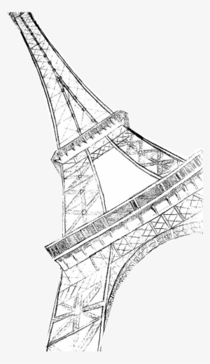 Eiffel Tower Sketch Tumblr For Kids - Eiffel Tower Graphic Design