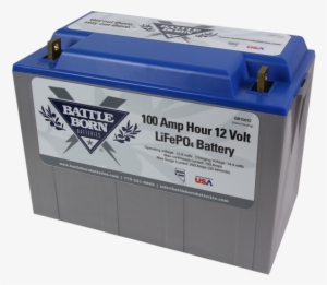 Battle Born Lifepo4 Battery - Battle Born Bb10012 Lithium Ion Lifepo4 Battery 12v