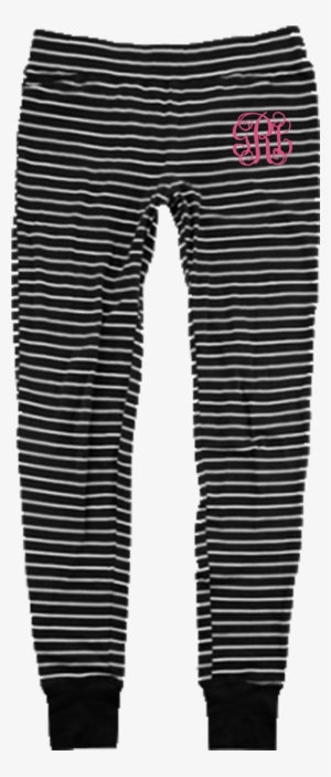 Black Stripe Lux Jogger - Business Day