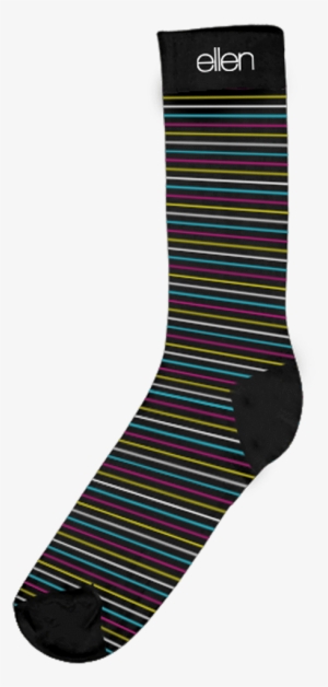 Black Stripe Socks - Sock