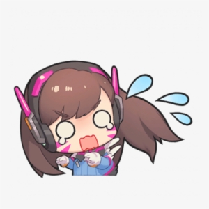 Dva Grabs A Popcorn - D Va Nano Cola Sprays