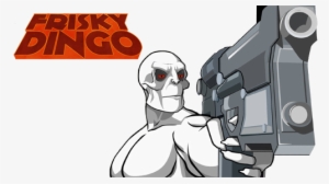 Frisky Dingo Tv Show Image With Logo And Character - Frisky Dingo Png