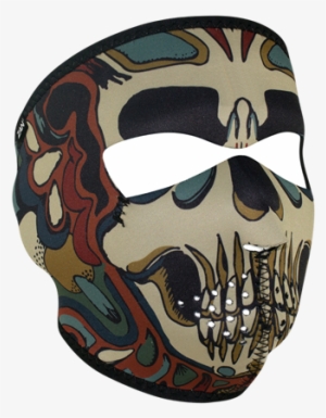 Zan Headgear Full Mask Psych Skull Wnfm179 Part Number - Mask