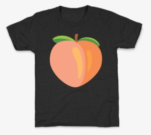 Eggplant/peach Pair Kids T-shirt - T-shirt