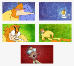 And Here Are All The Color Cards I Made, Created Entirely - Ren And Stimpy Background Art