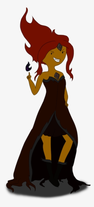 Evil Flame Princess By Ask Flame Princess-d56c311 - Adventure Time Flame Princess Evil