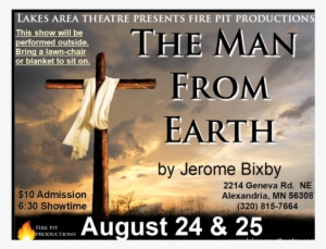 Fire Pit Productions Presents - He Is Risen Bright Cross (matthew 28:6) Large Bulletins,