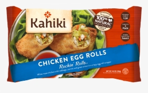 Kahiki Chicken Egg Rolls Rockin' Rolls, 2 Egg Rolls, - Kahiki Toasted Sesame Chicken Yum Yum Stix, 3-pack