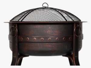 La Hacienda Brava Steel Firepit - Bronze