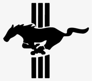 Ford Mustang Emblem Sticker - Ford Mustang Logo