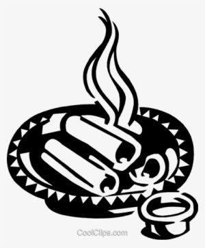 Egg Rolls - Egg Roll Clip Art Black And White