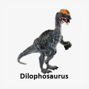 More Views - Collecta 88137 Dilophosaurus -