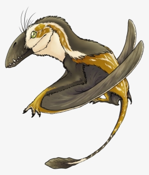 Dilophosaurus - Tumblr - Dimorphodon