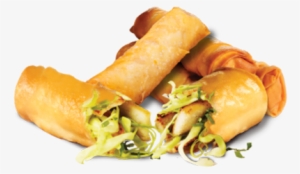 Spring Rolls With Chicken - Fast Food
