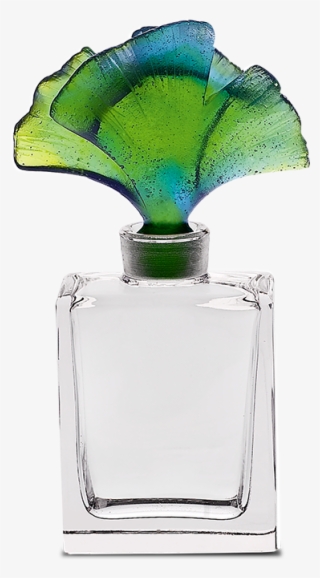 Gingko Perfume Bottle - Transparent Perfume Bottle Png