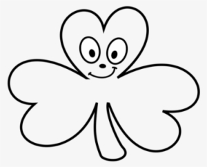 Shamrock Cartoon Drawing Computer Icons Clover - St Patricks Day White Clover