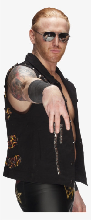 Heath Slater Wearing Goggle - Drew Mcintyre Before And After