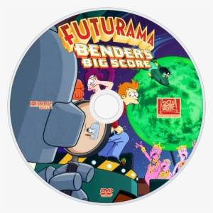 Bender's Big Score Dvd Disc Image - Futurama - Bender's Big Score (dvd)