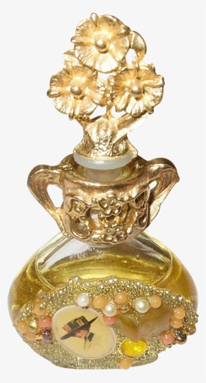 Vintage Scent Bottle Ornate By Adrinji - Perfume