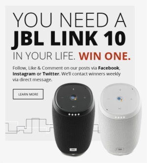 Jbl Link 10 Wi-fi, Handsfree Black