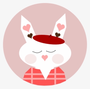 Bunny Clipart Png For Web - Cute White Bunny Greeting Cards (pk Of 10)