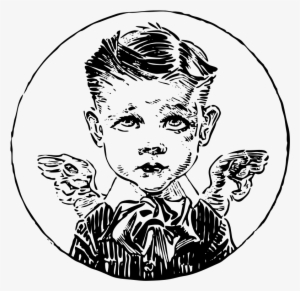 Clipart - Little Angel - Clip Art