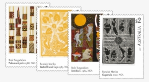 Art Of The North Set Of Stamps - Art