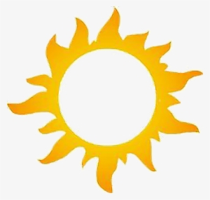 Sun Rays Fire Summer Yellow Frame Face Rise Morning - Sun Vector Free
