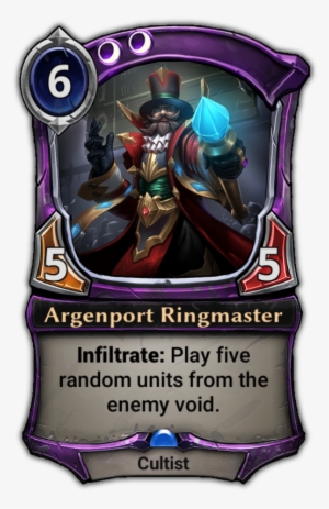 Argenport Ringmaster - Steward Of The Past