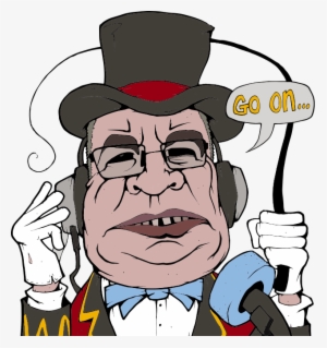 There Is A Jolly Man Who Acts As The Ring Master For - Cartoon