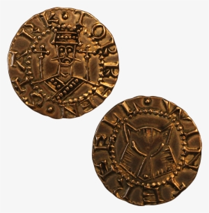 Copper Penny Of Torrhen Stark - Gold Dragon Coin Westeros