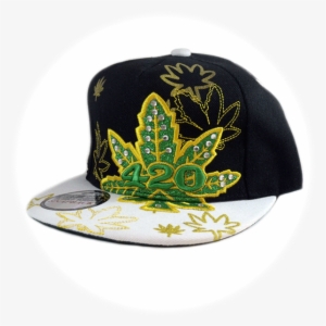 420 Two Tone Snapback Cap - Cap