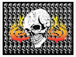 Fiery Skull - Thermos Intak Kids Color Change Hydration Bottle, Riff