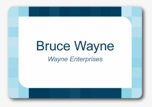 Nametag - Squares - Name Tag