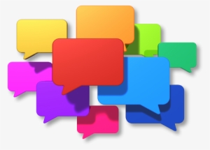 Colour Comfort - Different Coloured Speech Bubbles