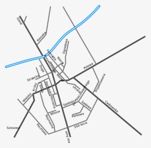 How To Set Use Mapa Stawisk Clipart - Road Map Vector Png
