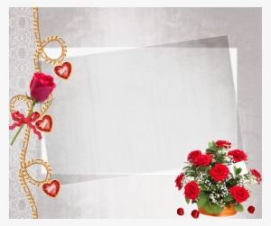 Frame, Framework, Grey, Love Heart, Red, Roses - Nama Bayi Perempuan Cantik